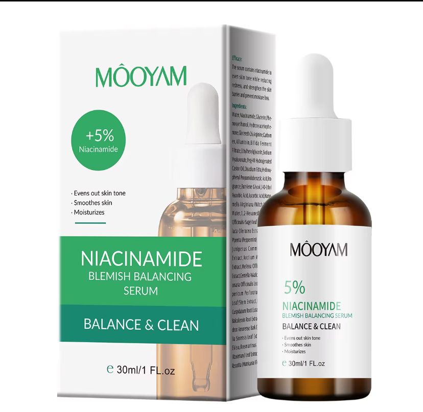 Sérum Niacinamide 5% Anti-Imperfections & Éclat™_
MÔOYAM 30 ml